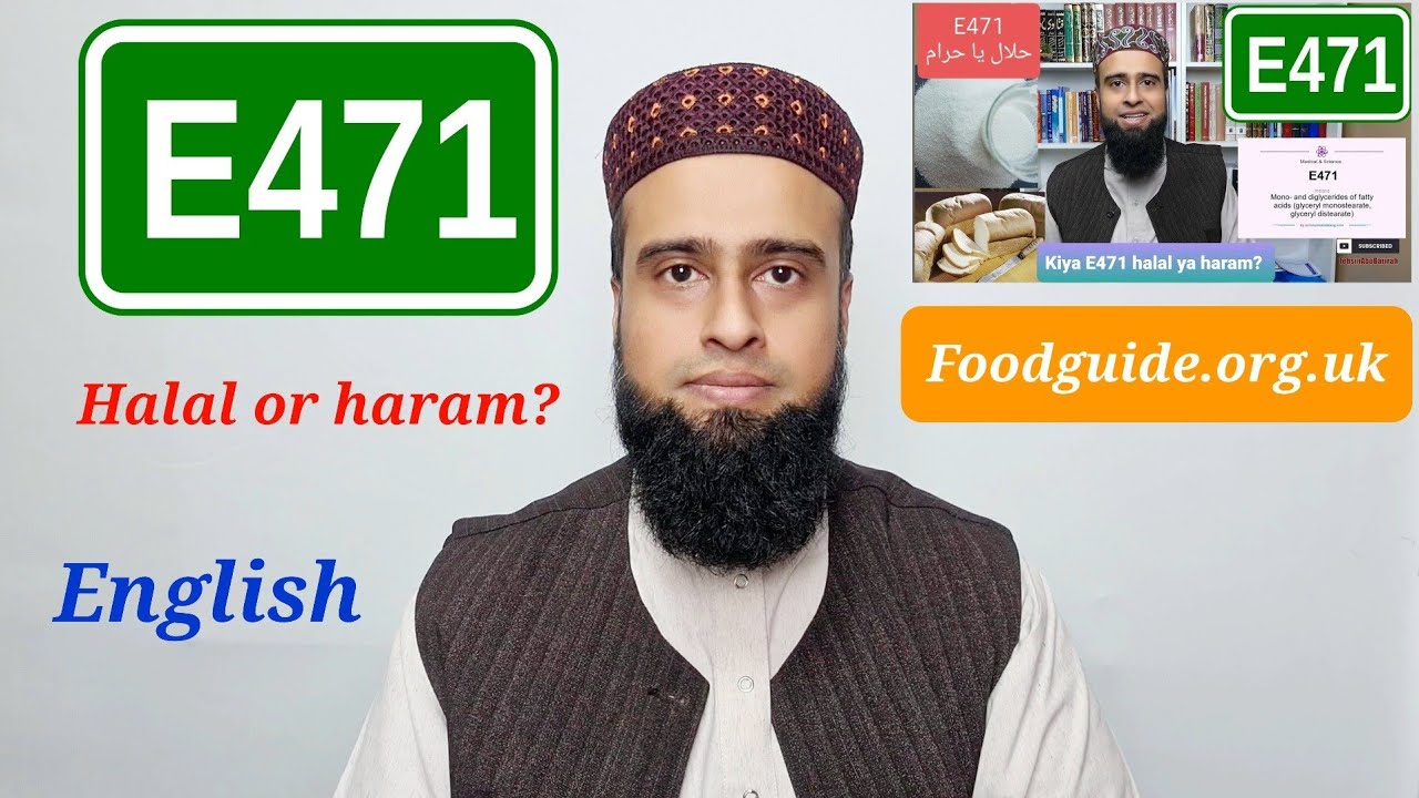 E471 HALAL OR HARAM | English | E numbers
