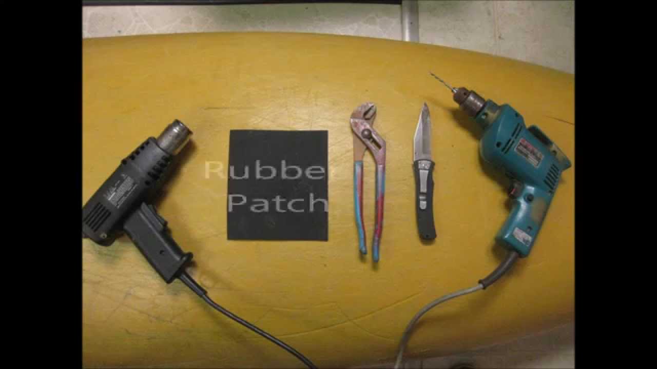 Plastic Kayak Repair - A Simple D.I.Y. Welding Technique