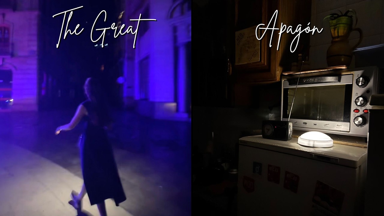 A Day During the Great Apagón (Europe's 12 hour blackout)