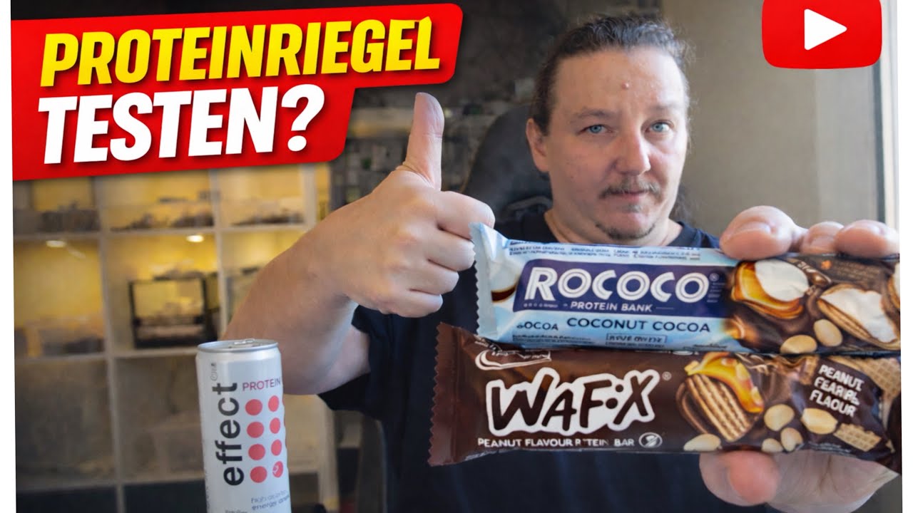 ⚡ Proteinriegel & Energy Drink im Test – Lohnt sich das?