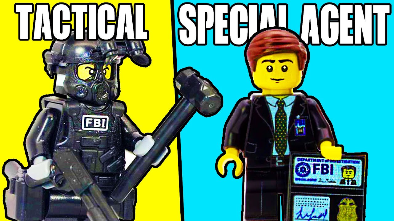 I built FBI SWAT in LEGO...