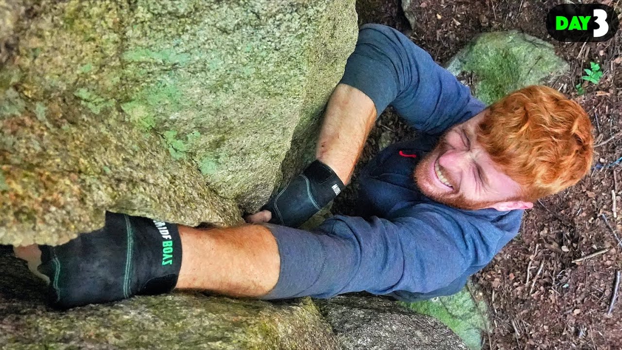 Parkour Pro Smashes Roof Crack Boulder
