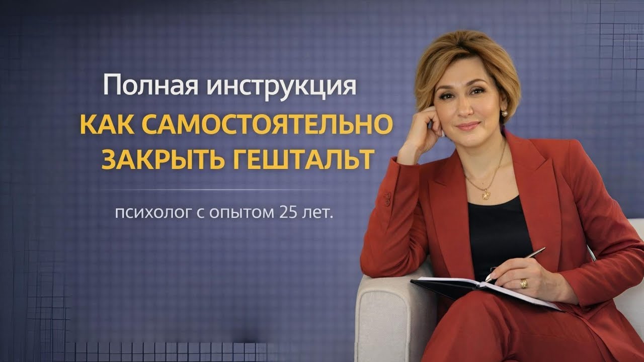 Как “закрыть гештальт” по-взрослому?