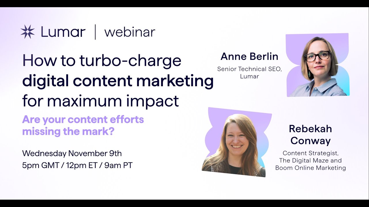 How to turbo-charge your digital content marketing efforts