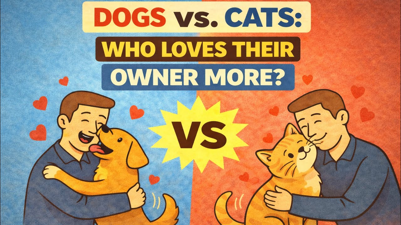 Dogs vs. Cats: Who Loves Their Owner More?