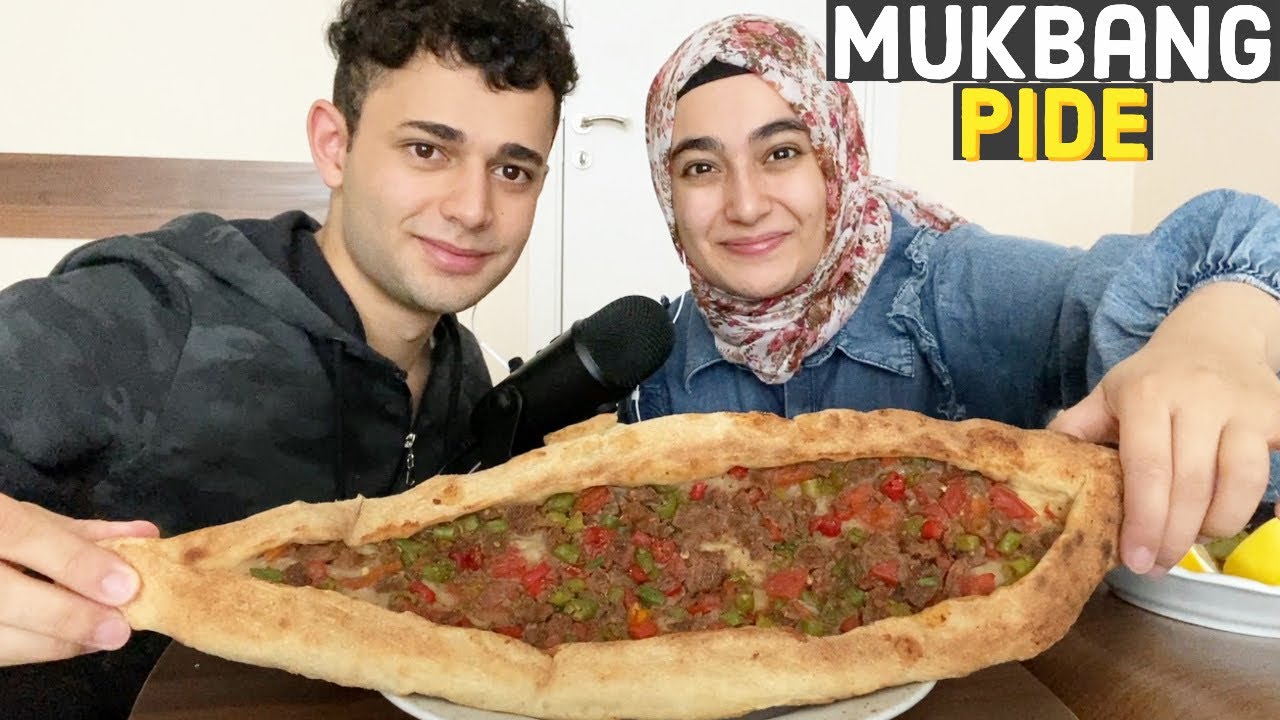 ETLİ PEYNİRLİ PİDE MUKBANG ASMR TÜRKÇE | YEMEK ASMR | YEMEK YEME VİDEOLARI | MUKBANG TÜRKÇE