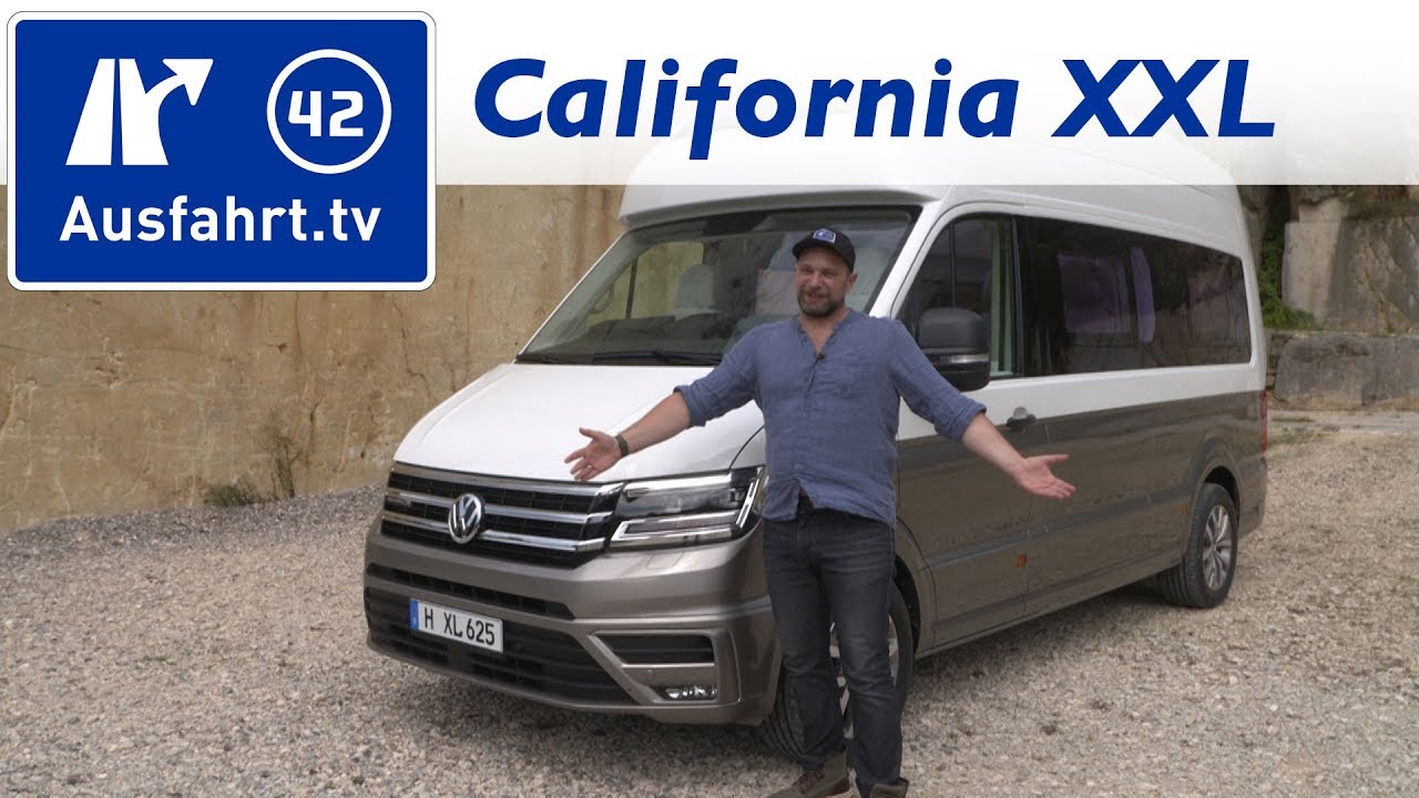 2017 VW California XXL - Was kann der neue Crafter Camper von Volkswagen?