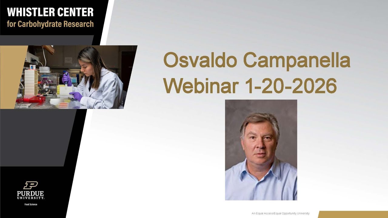 Osvaldo Campanella Webinar January 20, 2026
