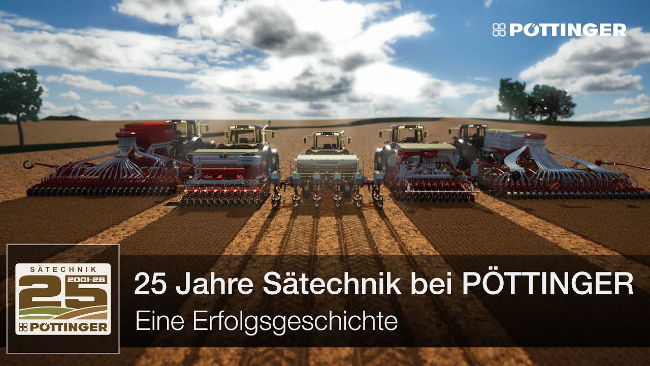 25 Jahre S&auml;technik &ndash; Unsere Reise zum Ackerbauspezialisten | P&Ouml;TTINGER