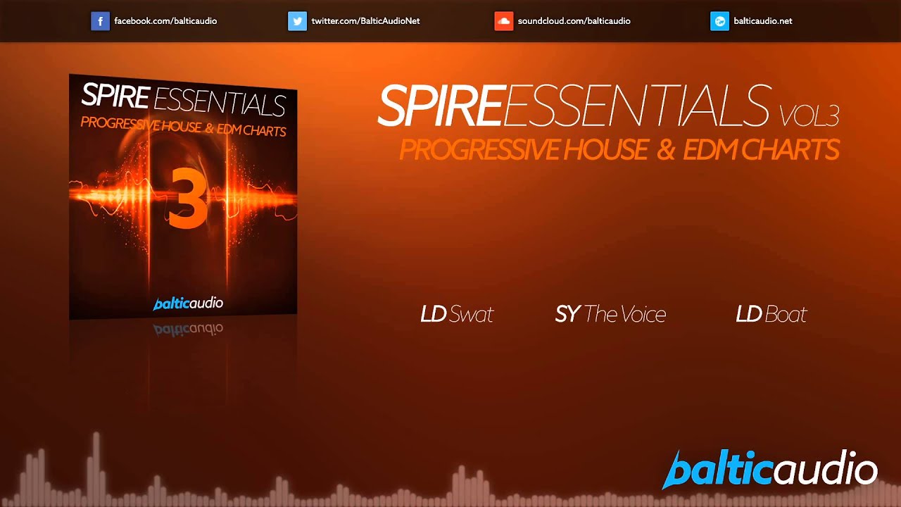 Spire Essentials Vol 3: Progressive House & EDM Charts (64 Spire presets, 40+ MIDI files)