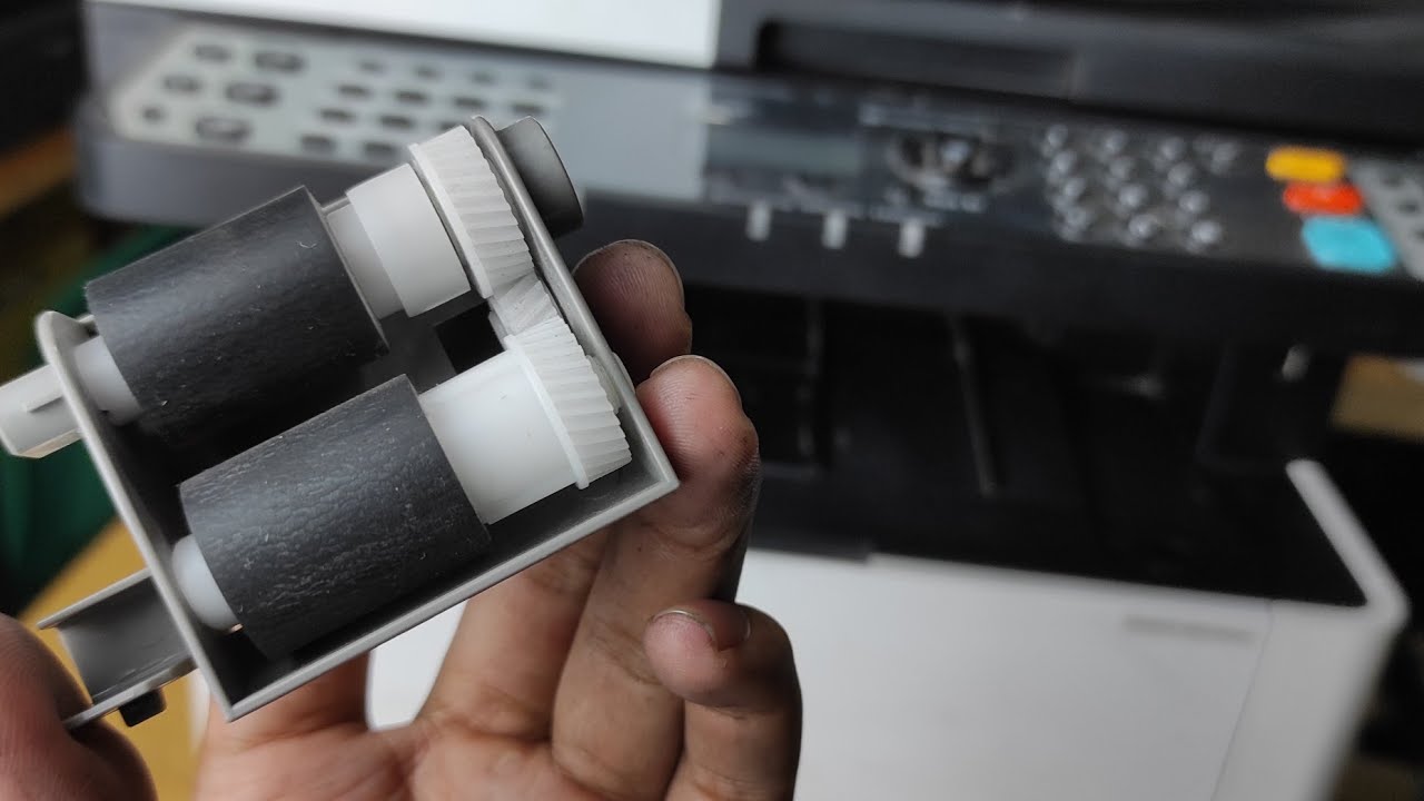 Cara lepas dan merawat paper pick up roll cassette kyocera 2040 | 2540 | 2640 - paper feed