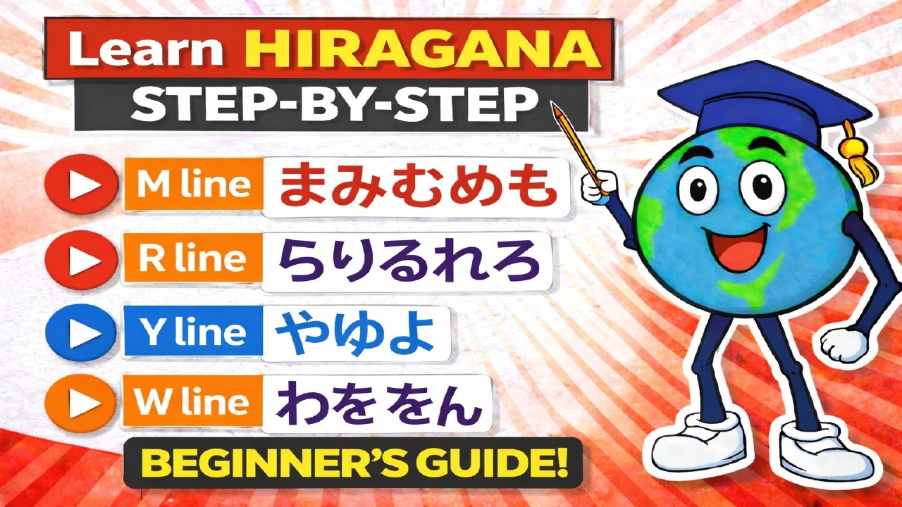 Master the LAST 16 Hiragana in 10 Minutes!