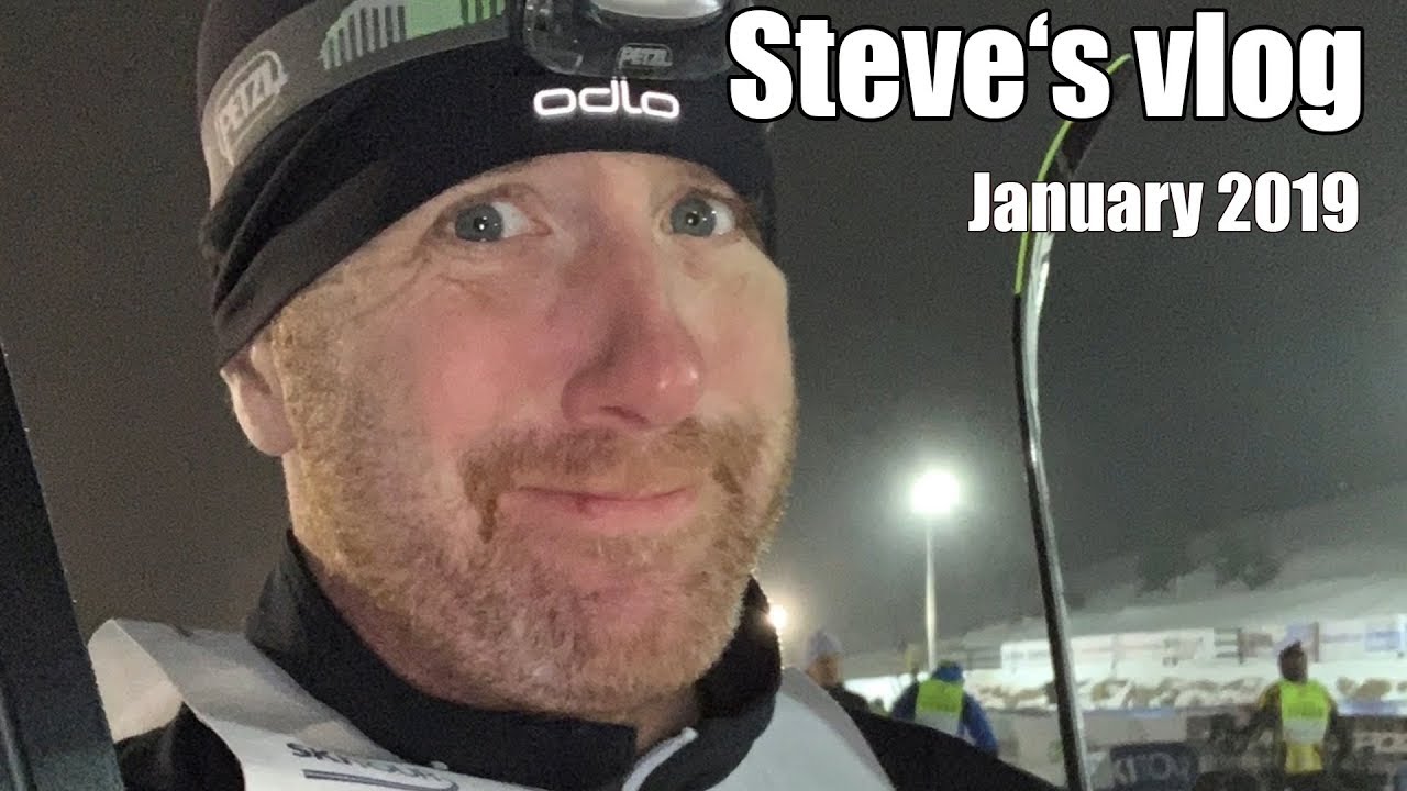Vlog January 2019 - Cross-country Skiing Race?