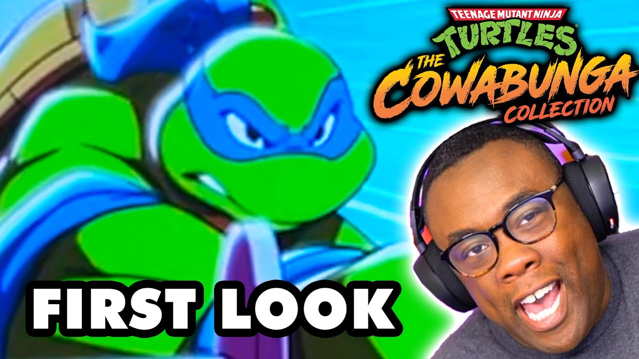 TMNT Cowabunga Collection Features FIRST LOOK! Teenage Mutant Ninja Turtles Comic-Con 2022