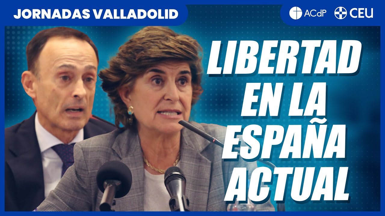 La libertad en la España actual, María San Gil y Luis Ventoso