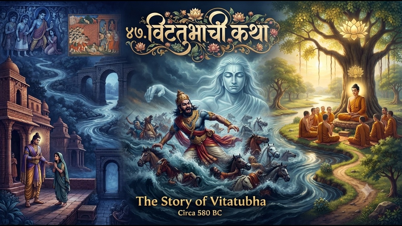 धम्मपद गाथा : 47. आसक्तीचा घातक पूर