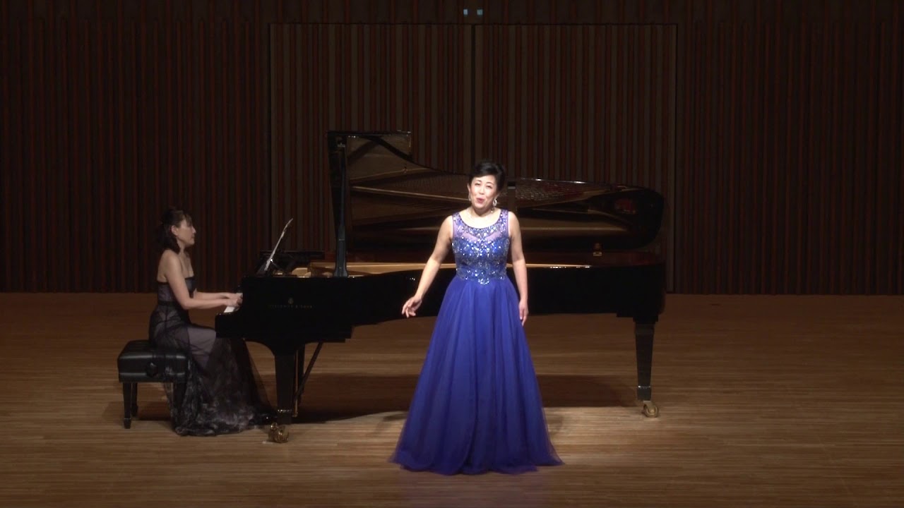 MIKA OKAMOTO   Měsíčku na nebi hlubokém月に寄せる歌/Rusalka/A.Dvořák　＃岡本実佳＃ソプラノ＃赤星裕子＃ピアノ