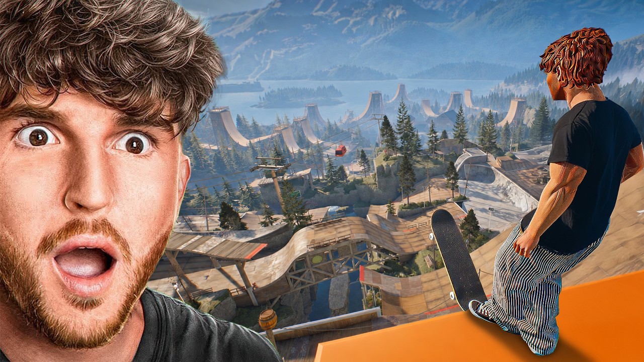 Тестируем новый МЕГАПАРК в Skate 4..