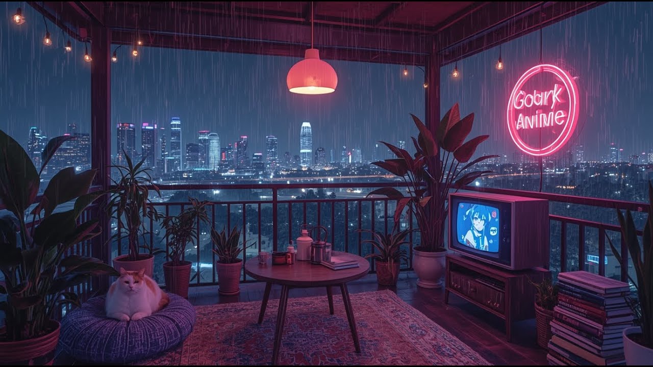 Lofi Rain – Rain Pours, Mind Clears: Lofi for Clarity