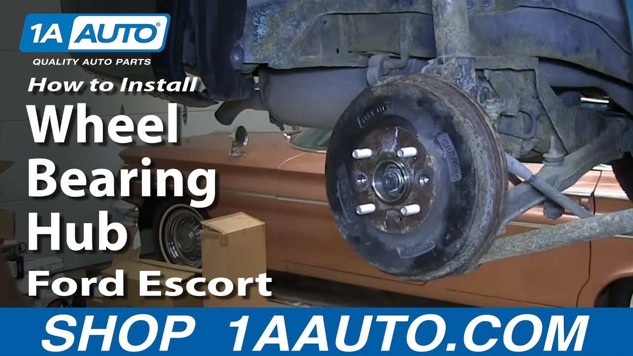 How to Replace Wheel Bearing & Hub 91-02 Ford Escort