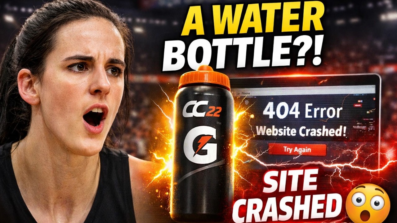 Caitlin Clark BROKE Gatorade’s Website — A WATER BOTTLE Sold Out Instantly