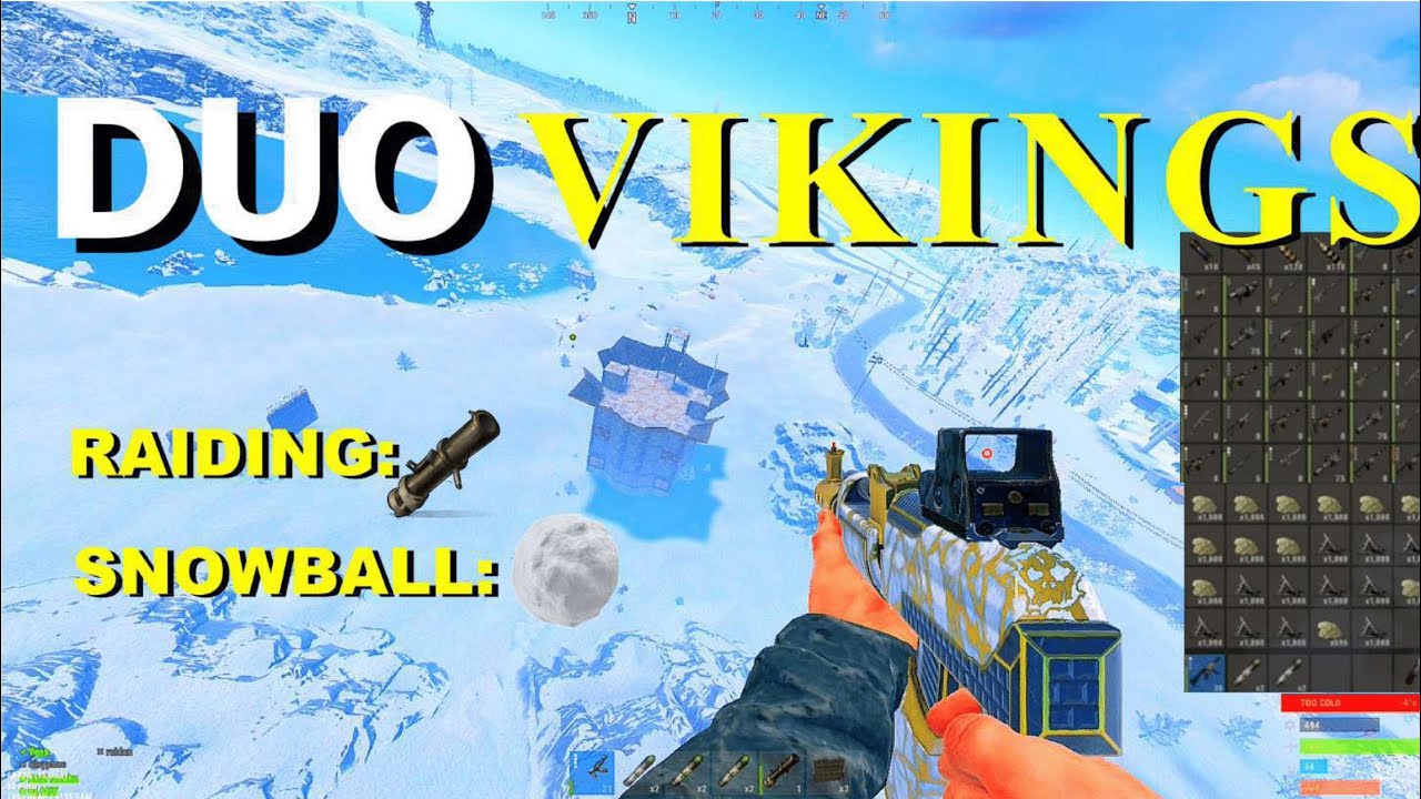 RUST – TWO VIKINGS VS RUSSIAN CLAN!