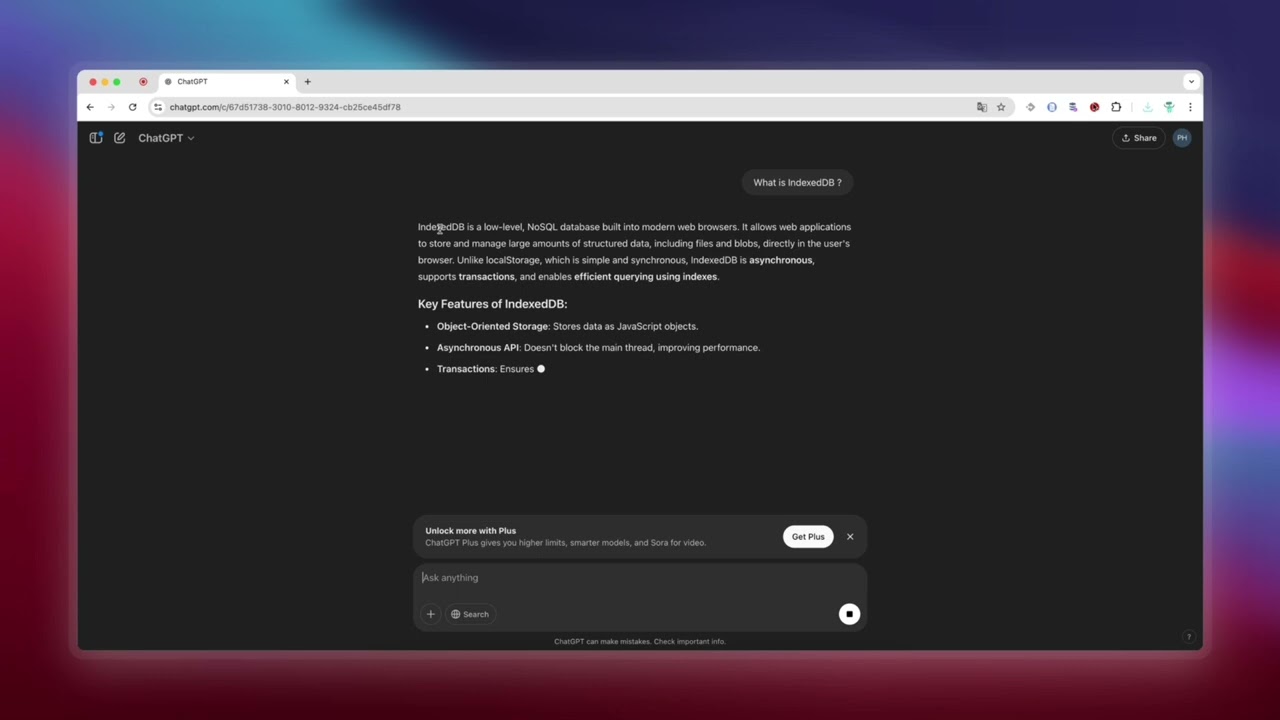 IndexedDB Downloader - Download IndexedDB in any website with single click.