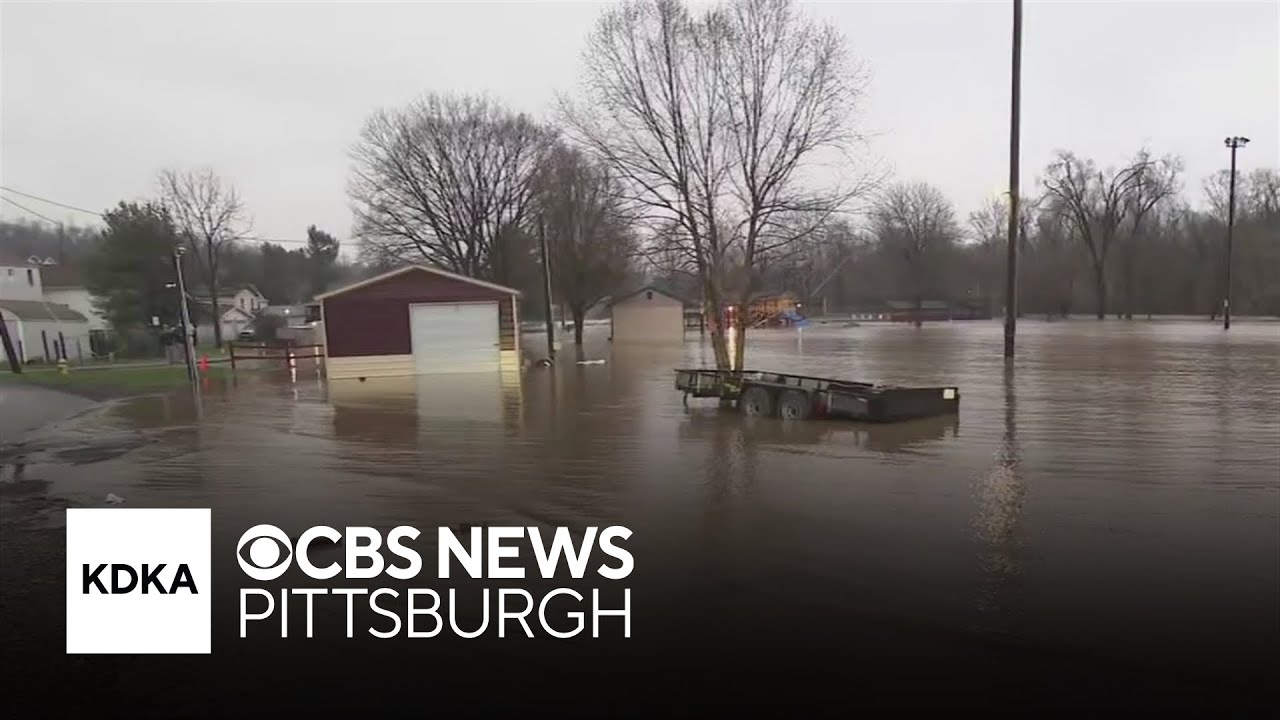 Videos show heavy flooding across Pittsburgh area