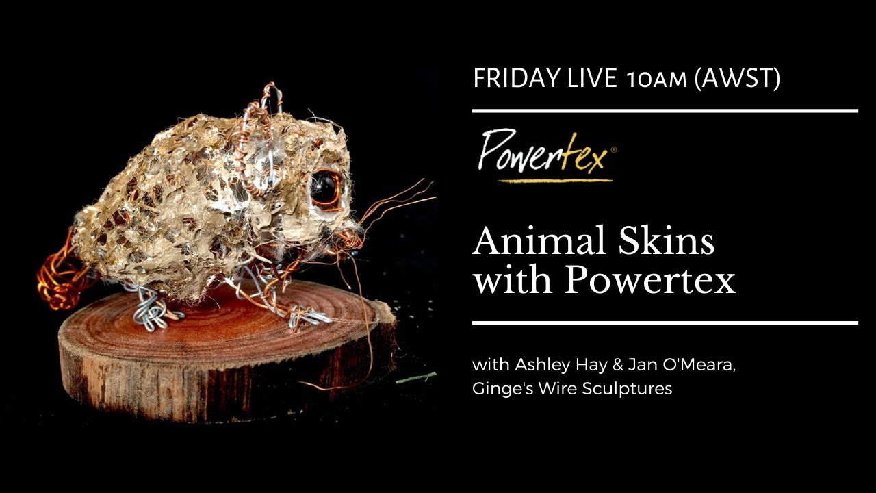 ANIMAL SKINS with Powertex Art Supplies