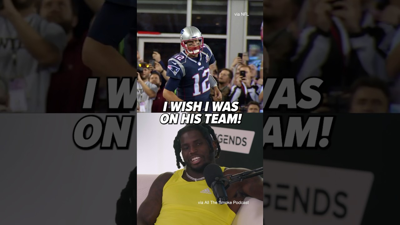 This made Tyreek say &ldquo;Damn! I wish I was on his team!&rdquo; 🎥 😳 #nfl #tombrady #tyreekhill