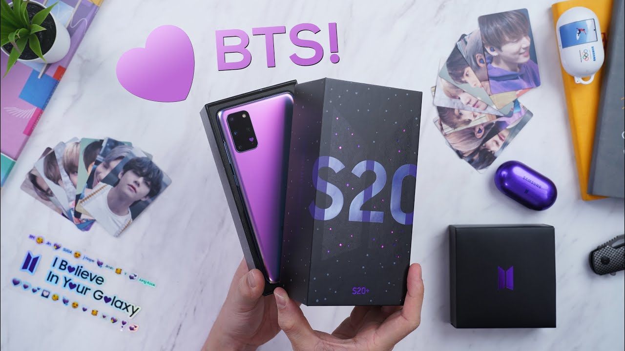 UNBOXING SAMSUNG GALAXY S20+ EDISI SPESIAL BTS!