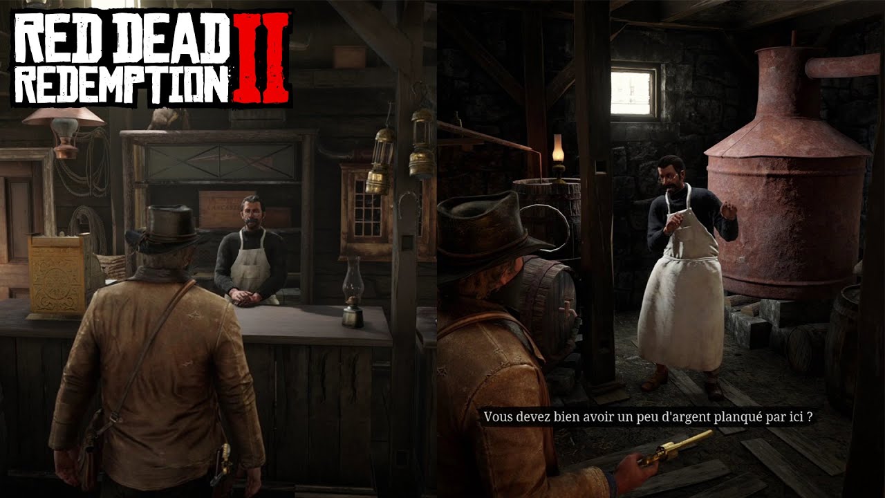 RDR2 - Braquage du magasin de Strawberry