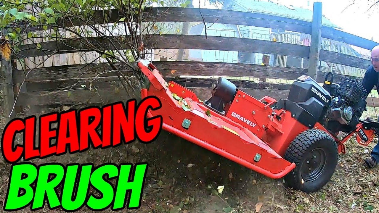 Pushed To The Limits Clearing Brush