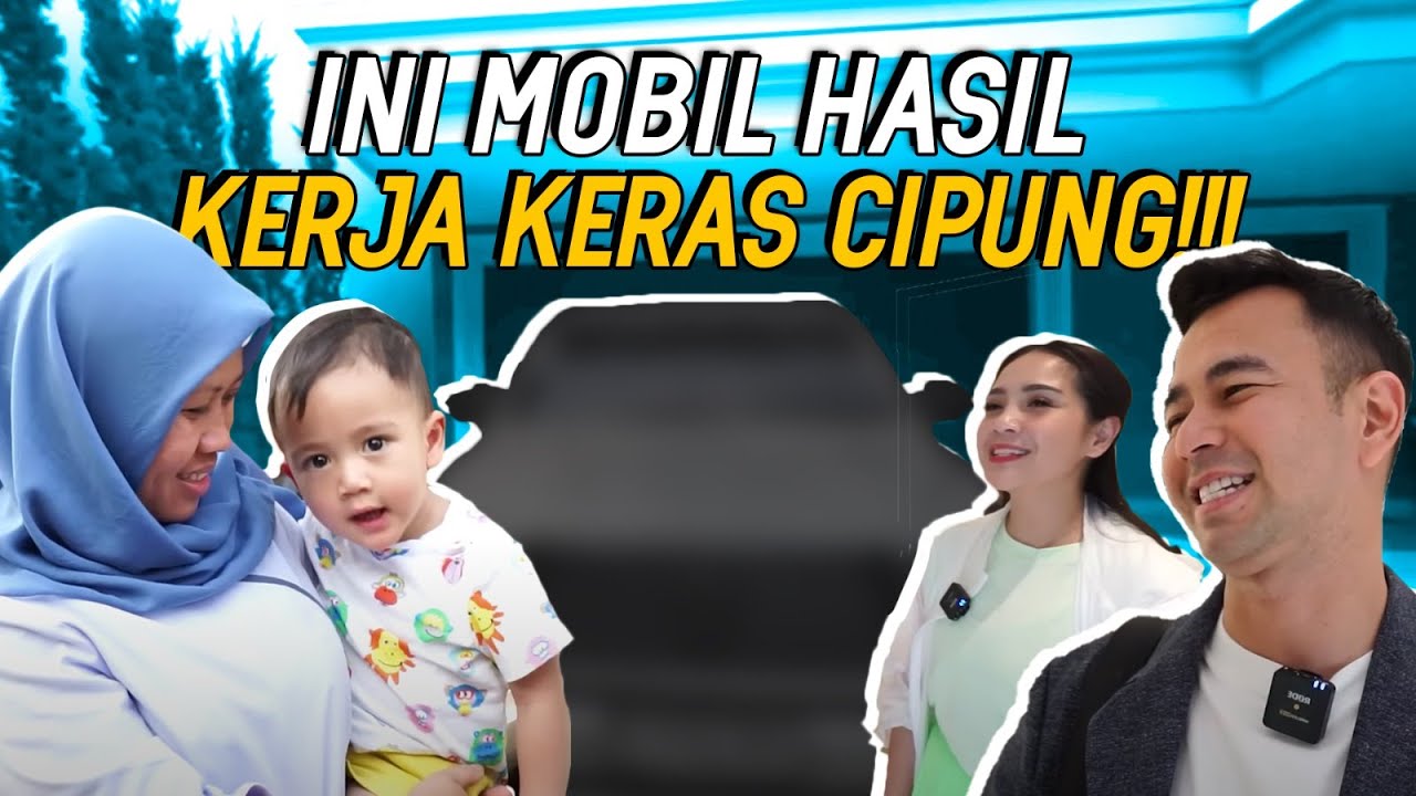 NCUS TERHARU!! CIPUNG BELI MOBIL SENDIRI??! RAFFI NAGITA LANGSUNG DIAJAK JALAN-JALAN...