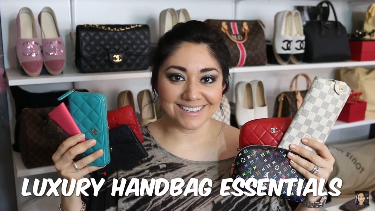 Luxury Handbag Essentials | Louis Vuitton, Chanel, YSL