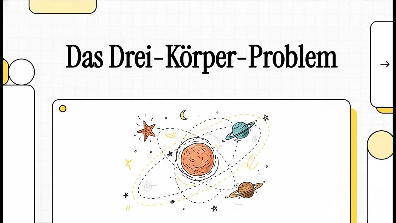 Das Drei-Körper-Problem (Newton) | EINFACH ERKLÄRT