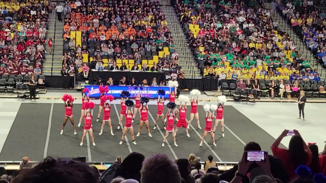 Patriot High School 6A at VHSL Cheer States 2022 Round 2