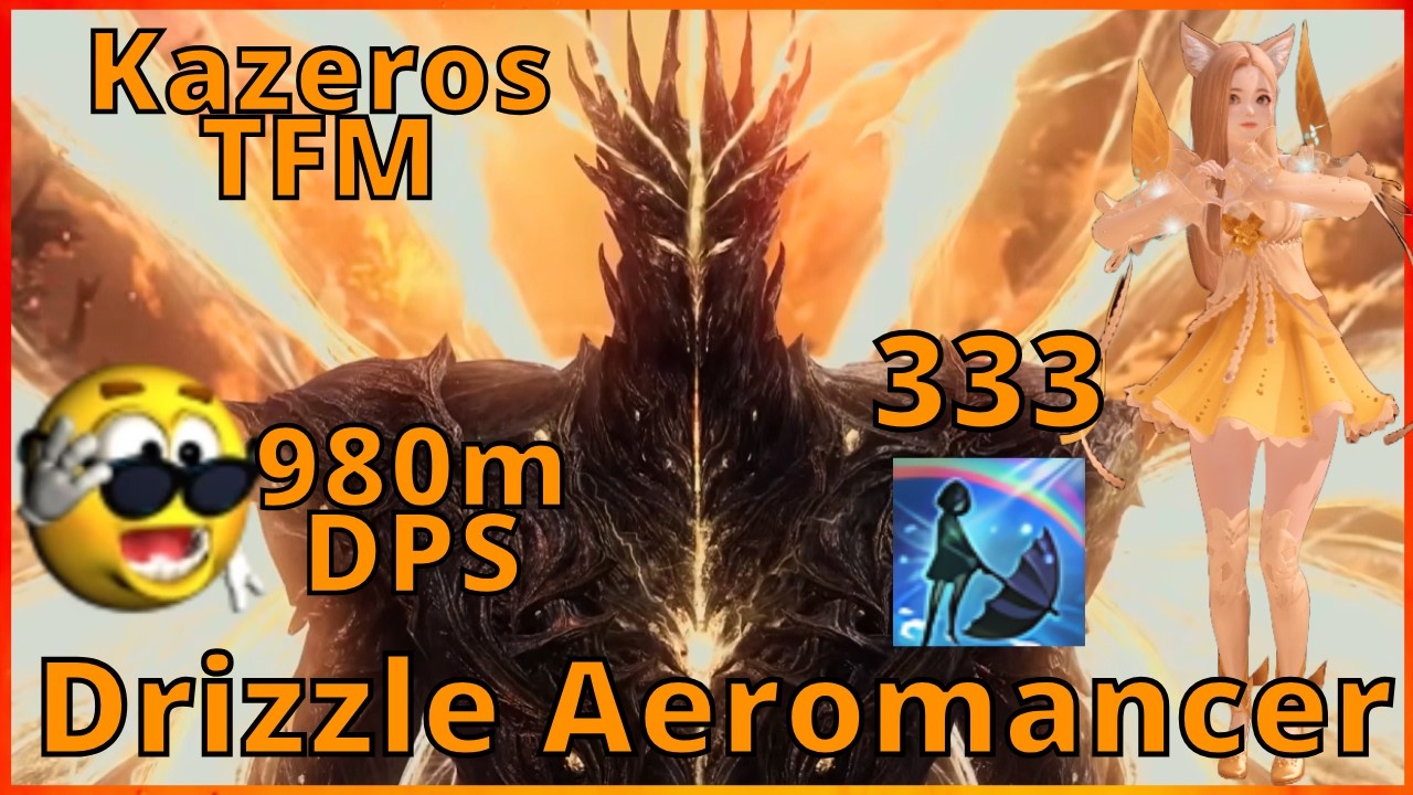 Lost Ark | Drizzle Aeromancer Kazeros TFM Speedrun (23:11)