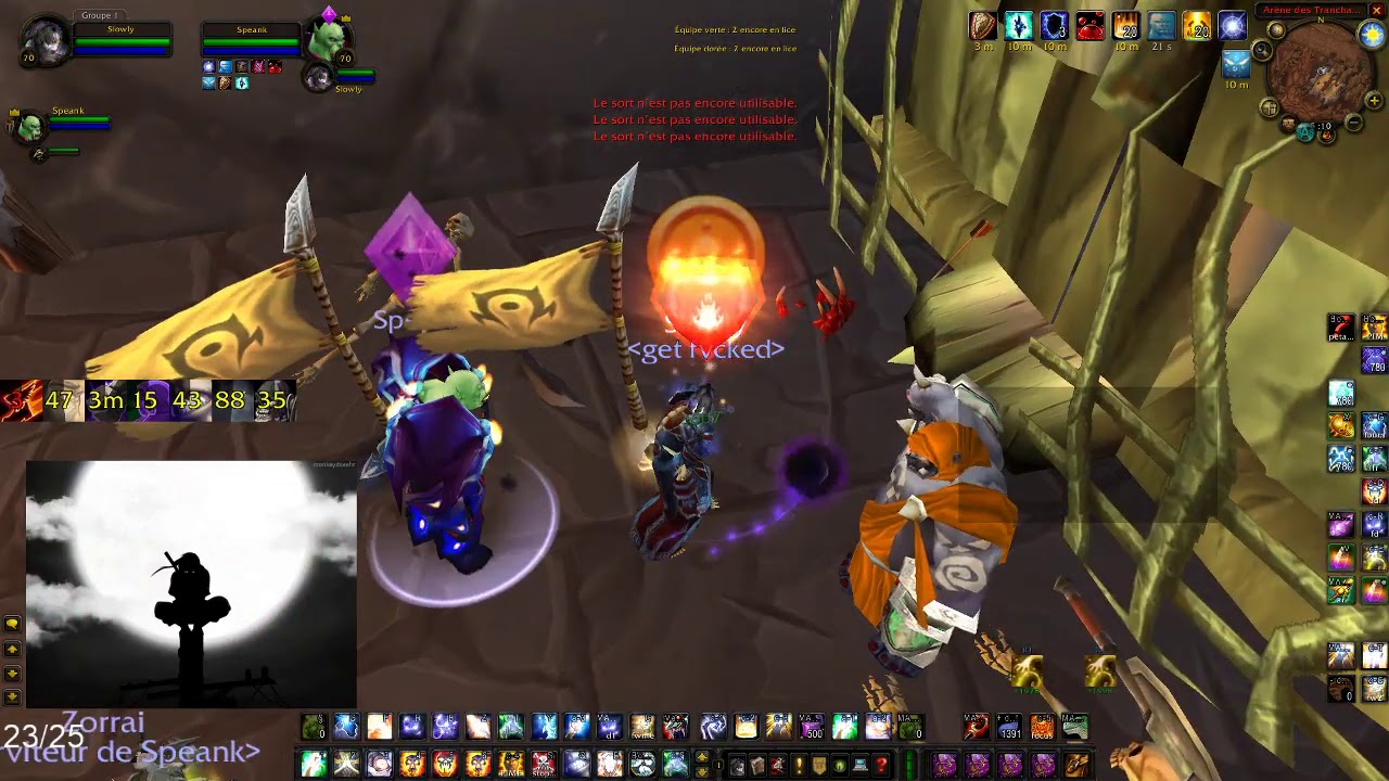 [OLD VOD] Double mage and Priest/Warlock with Jixo & Speank [ENDLESS TBC 2.4.3 ARENA]