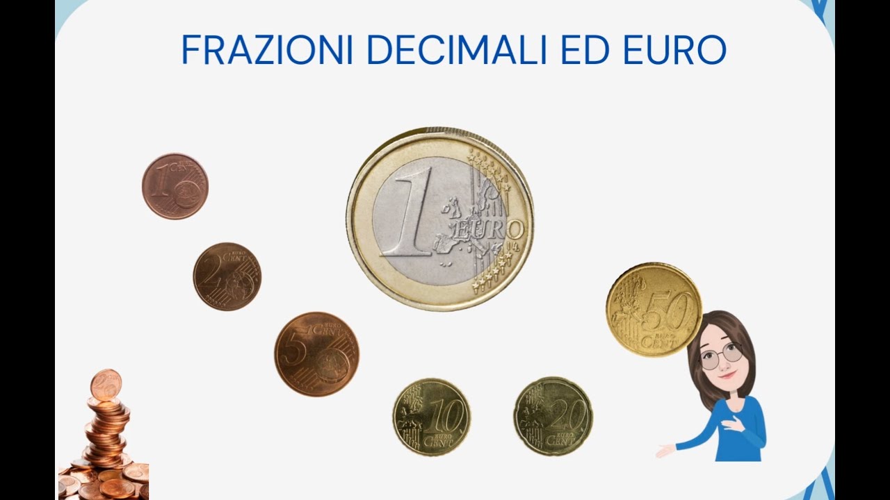 Frazioni Decimali ed Euro: Come funzionano i decimi e i centesimi con i soldi?