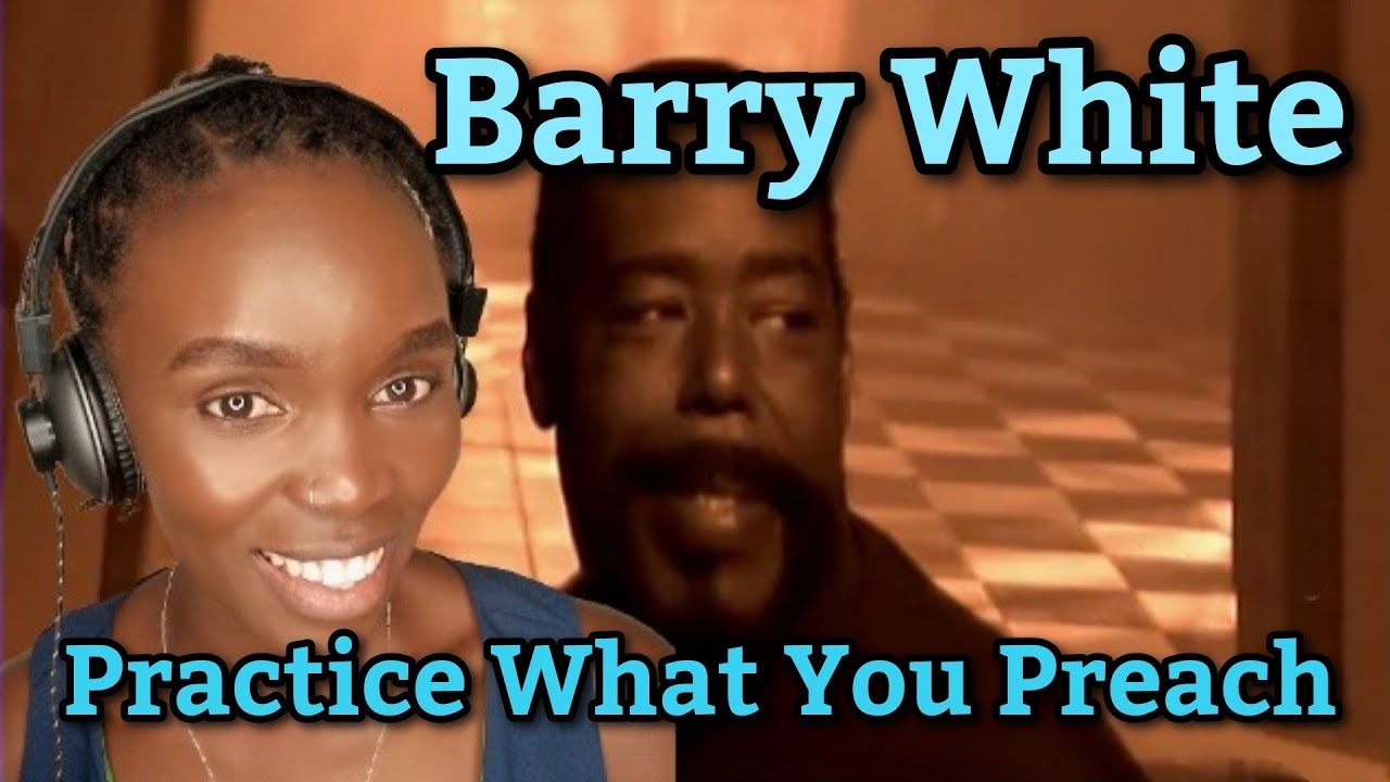 *His Voice Got Me* Barry White - Practice What You Preach (Official Music Video) | REACTION