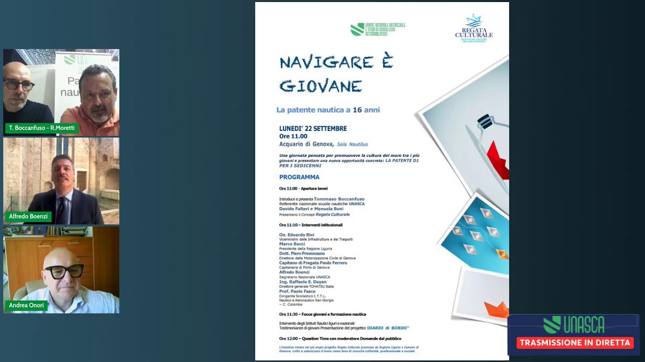 Autoscuole in diretta: CITY FLOWS - Salone Nautico di Genova - Eventi UNASCA