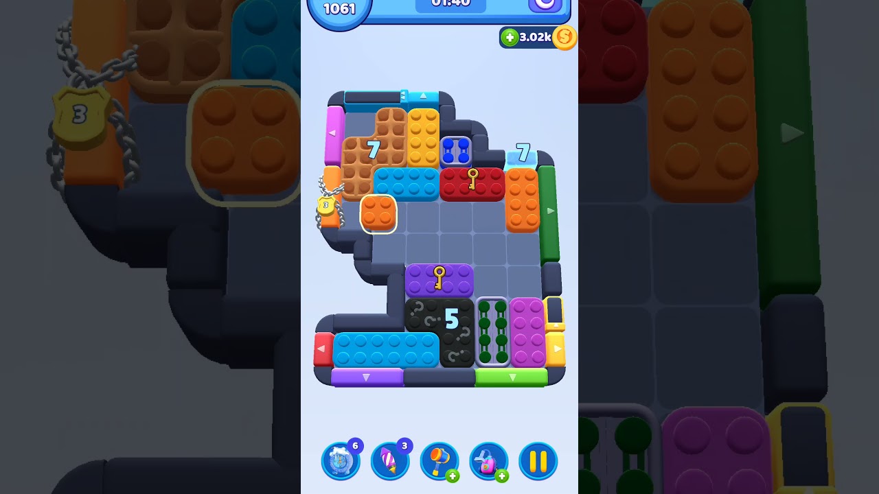 Color Block Jam Level 1061