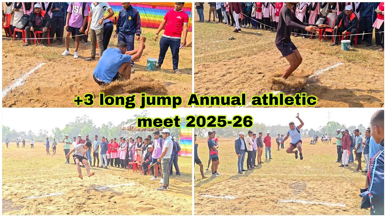 +3 long jump Annual athletic meet 2025-26NBC college Kendupadara,ganjam 