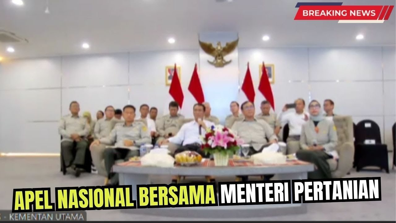 APEL NASIONAL BERSAMA MENTERI PERTANIAN – GERAK BERSAMA MENUJU SWASEMBADA PANGAN!