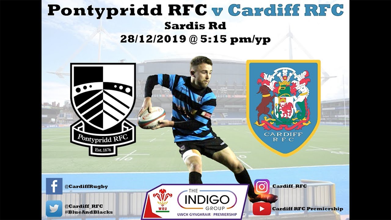 Pontypridd v Cardiff - 28th December 2019