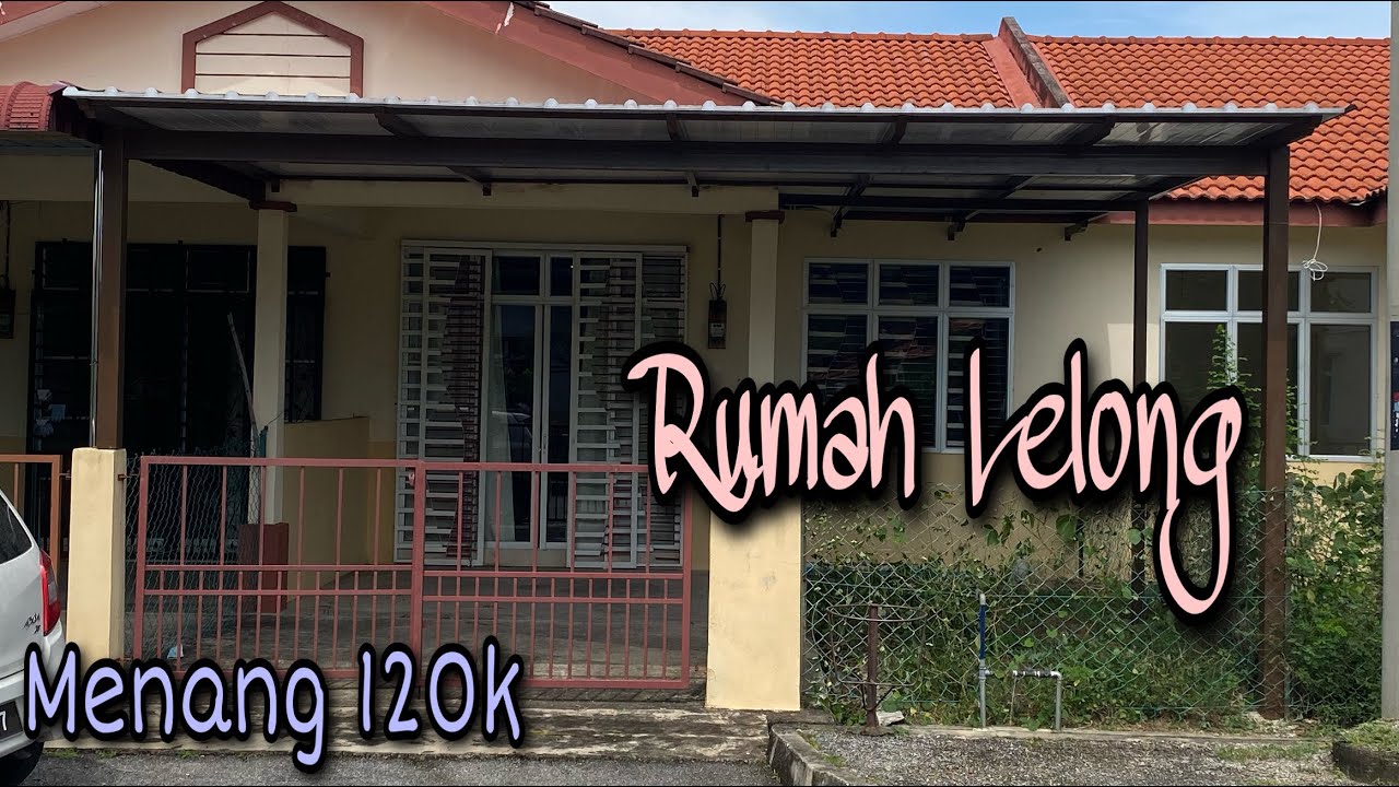 Rumah Lelong | Menang 120k | Teres 1 Tingkat