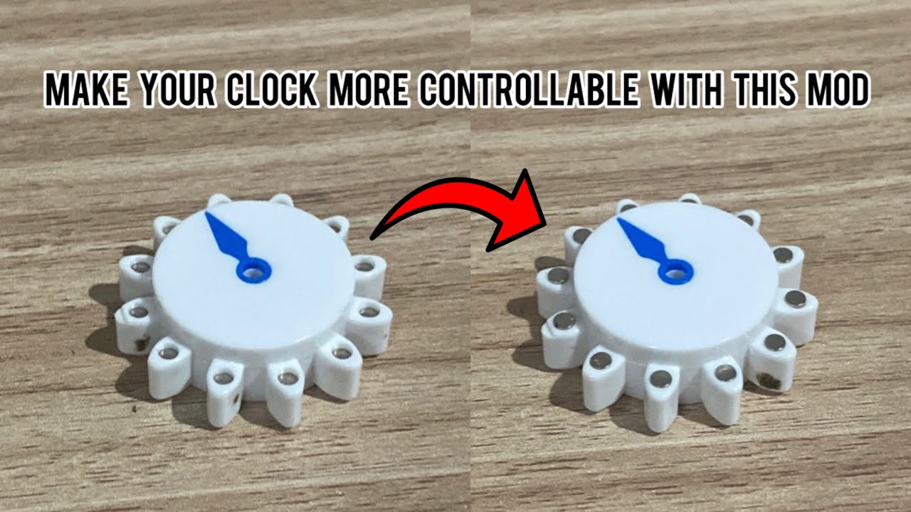 QiYi Clock: Center Magnets Mod Tutorial!