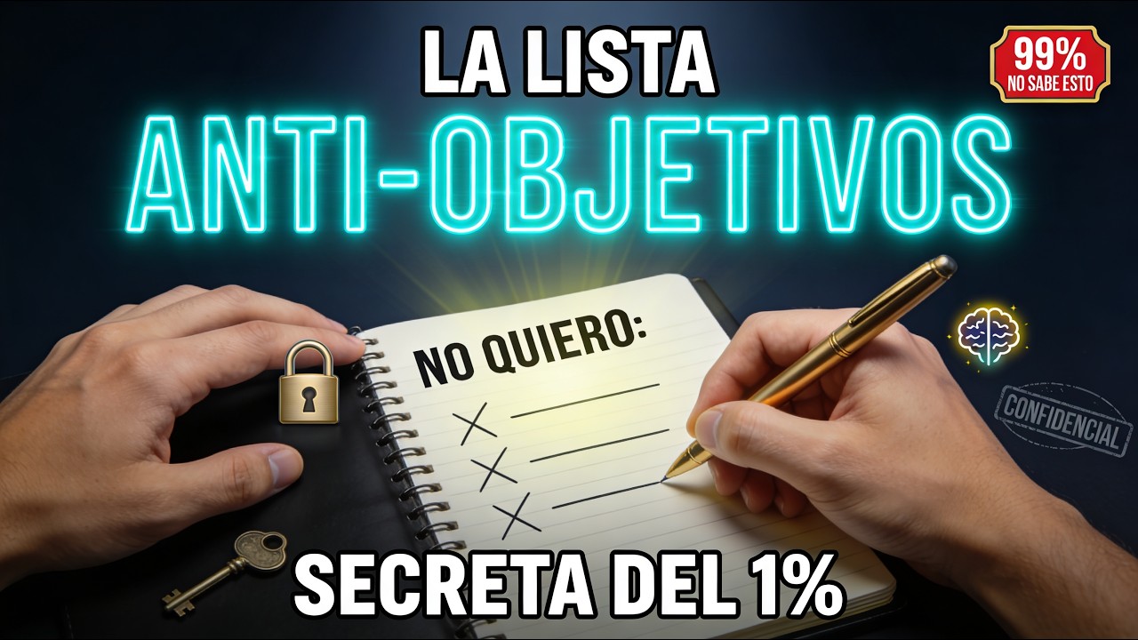 Por Qué Los Grandes Usan ANTI-Objetivos (Y Tú No Sabes Nada)