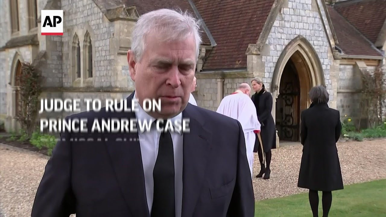 Judge to rule on Prince Andrew case dismissal suit